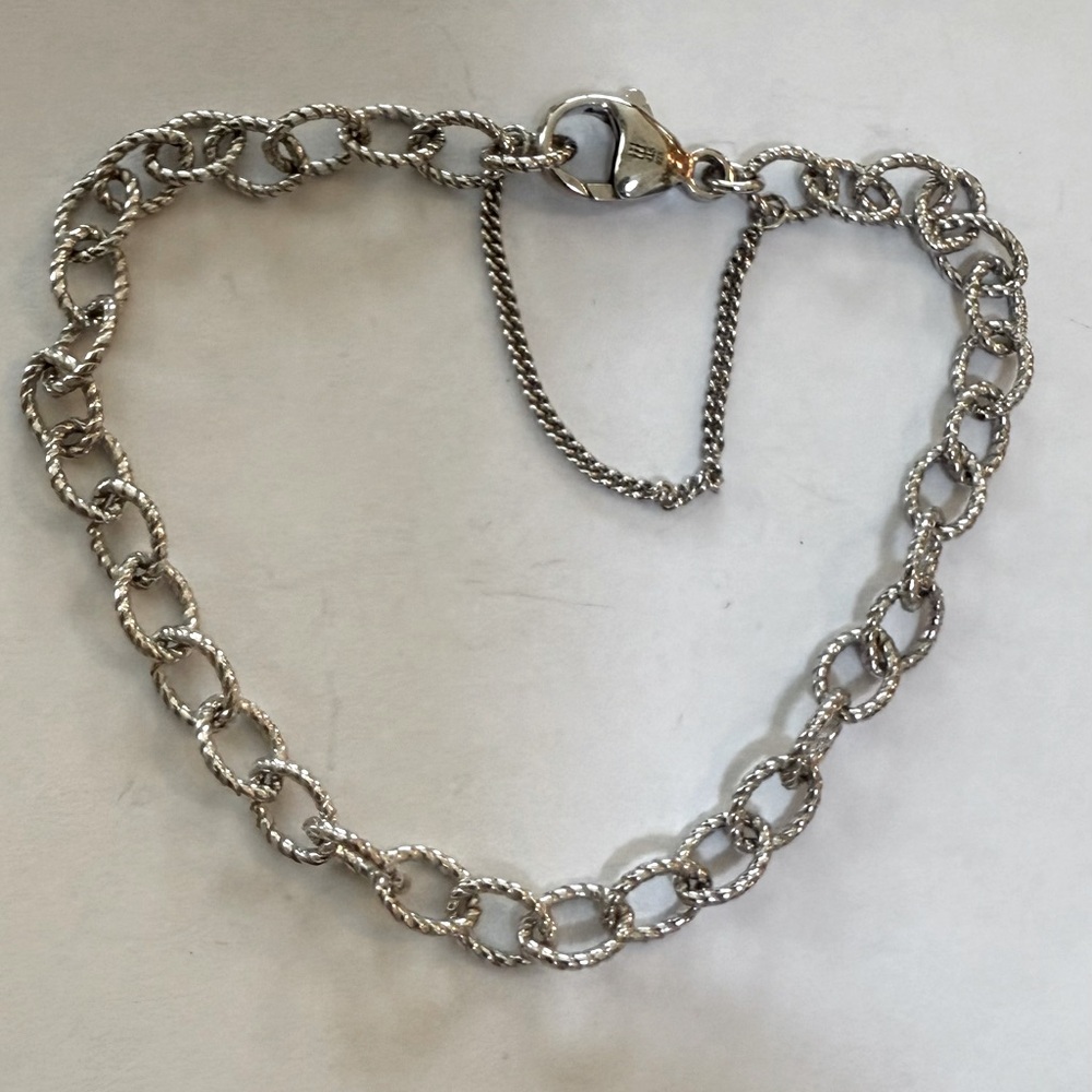 JAMES AVERY Twisted Sterling Silver Links Bracelet
